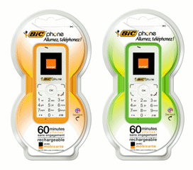 Orange lance en partenariat avec BIC, le Bic Phone, un téléphone prêt à l’emploi!