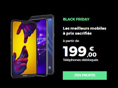 Black Friday RED by SFR : Jusqu'à 150 euros de remise sur une sélection de Smartphones