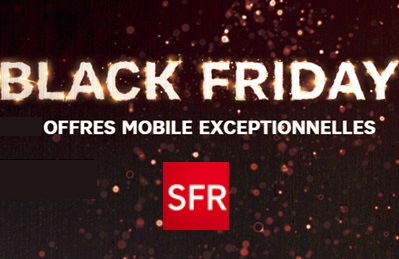 Black Friday SFR : Une remise exceptionnelle de 15 euros sur votre forfait mobile 50Go ou data illimitée