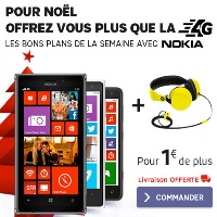 Bon plan de Noël : Nokia Lumia 625, 1020 et 925 en promotion chez  SFR !