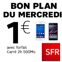 Bon plan SFR  : Le Samsung Galaxy Trend et le Sony Xperia E1 en promo !
