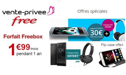 Les bons plans Free à saisir rapidement (vente privée Freebox, offres spéciales Honor 9, Xperia XA1...)