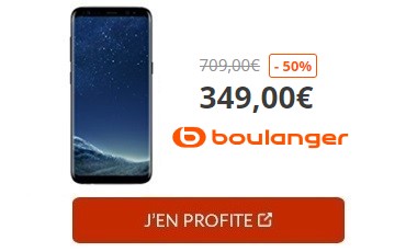 Samsung Galaxy S8 boulanger