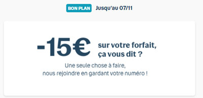 promos forfaits sensation BT