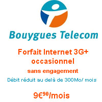 Surfez partout à votre rythme et à petit prix avec Bouygues Telecom 