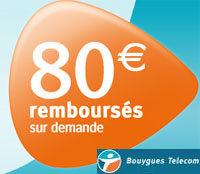 Plus que 15 jours pour profiter de 80 euros remboursés chez Bouygues Telecom
