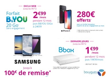 Bouygues Telecom : Des offres exceptionnelles pour Noël à ne pas rater