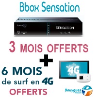 Bouygues Telecom Internet : 4 mois d’abonnements et 6 mois de surf offerts en 4G !