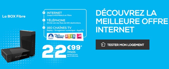 Box Fibre La Poste Mobile