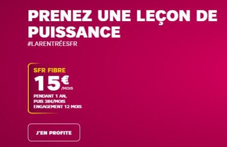 BOX SFR Fibre promo