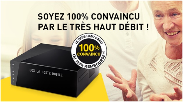 La Poste Mobile prolonge la promo sur la BOX Internet THD avec TV