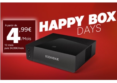 Nouvelle promo SFR : La BOX Starter HD ou THD au prix canon de 4.99 euros 