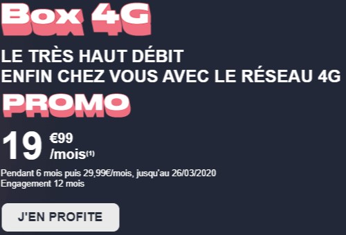 Box 4G NRJ promo 19,99?