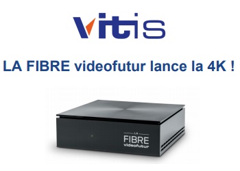 LA FIBRE videofutur lance une nouvelle box Ultra HD 4K destinée aux petites villes
