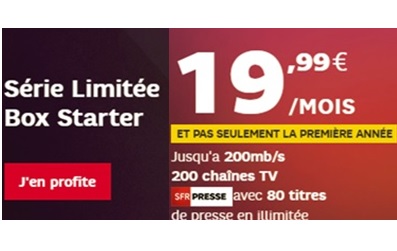 La série limitée BOX Starter au prix fixe de 19.99 euros à saisir rapidement