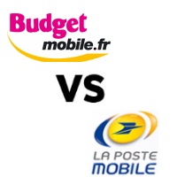 Battle entre le forfait 4h de La Poste Mobile et Budget Mobile