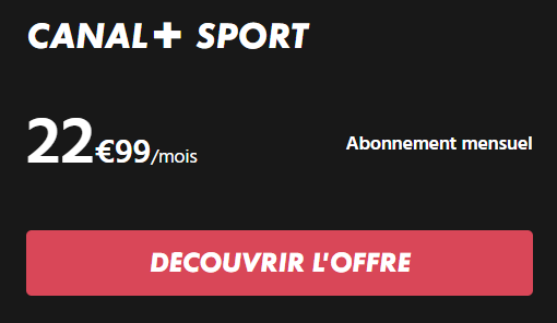 Canal+ sport moins de 26 ans