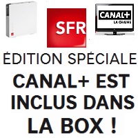 Bon plan Internet SFR : Edition spéciale avec Canal + inclus !