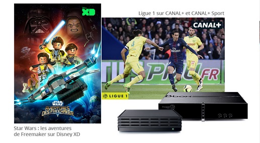 Les bouquets CANAL+ et CanalSat Panorama offerts 3 mois avec une offre Bbox Bouygues Telecom