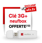 SFR vous offre une clé 3G Neufbox