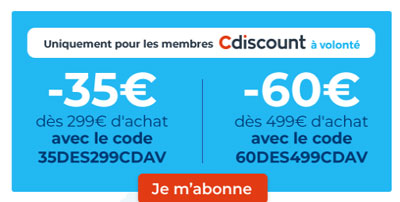 Code promo Cdiscount Volonte