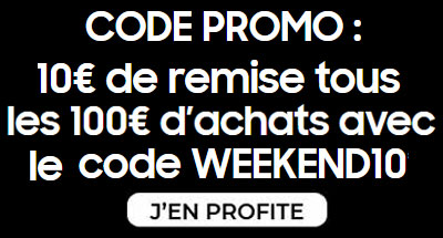 code promo week end 10