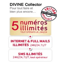 Appelez 5 numéros en illimité avec le forfait Divine Collector de Virgin Mobile