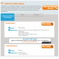 Les offres Free Mobile : Comparons les !