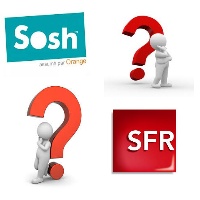 Forfait mobile 2h SMS Internet : qui choisir entre SFR et Sosh ?