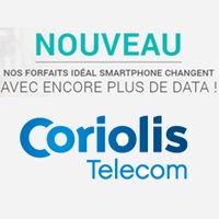 Coriolis : Encore plus de data sur les forfaits Idéal Smartphone, nouveaux forfaits bloqués !