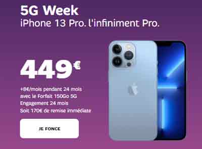 promo SFR Week 5G