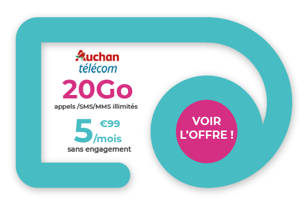 Auchan télécom 20 Go