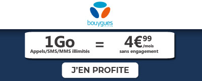 forfait pas cher bouygues