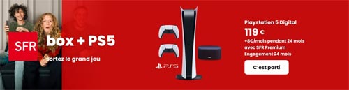 BOX Internet avec PS5