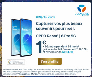 Oppo reno6 Bouygues Telecom