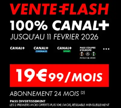 canal plus vente flash