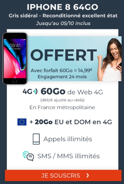 forfait mobile iphone