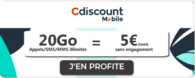 forfait pas cher cdiscount