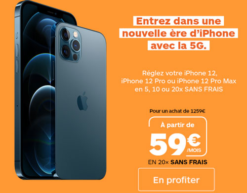 iPhone 12 financement special