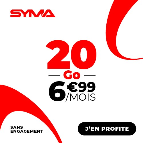 forfait 20Go Syma Mobile 