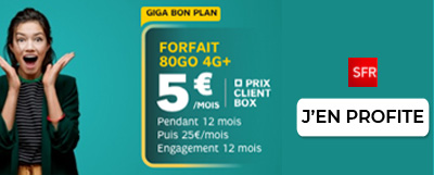 Forfait 80Go SFR 5? 