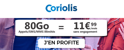 Forfait Coriolis 80Go