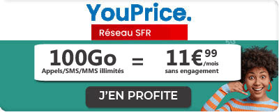 promo forfait YouPrice 100Go