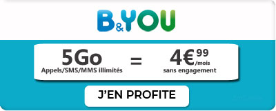 Forfait B&You 5Go