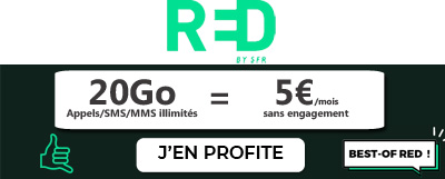 promo forfait RED