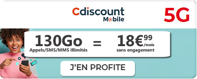 forfait 5G cdiscount