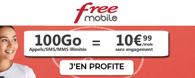forfait free 100Go