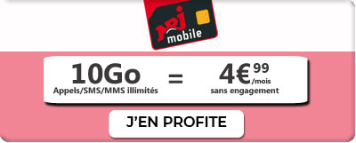 promo forfait NRJ Mobile 