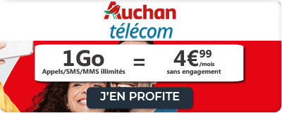 Forfait 1 Go Auchan