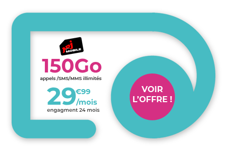 Forfait NRJ Mobile 150 Go à 29,99 ?